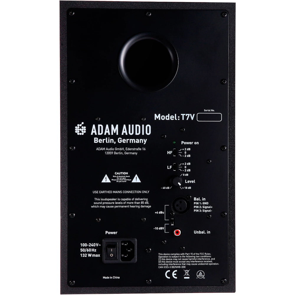 ADAM Audio T7V 7” Powered Single Studio Monitor | EX-DEMO
