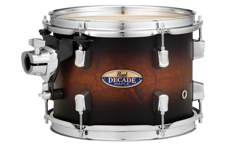 Pearl Decade Maple 2 Piece Shell Pack in Satin Brown Burst