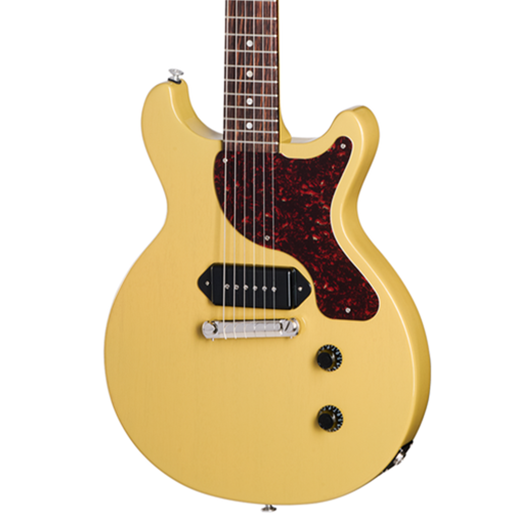 Gibson Les Paul Junior Double Cut Electric Guitar in TV Yellow
