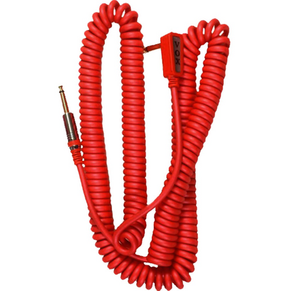 VOX VCC 9m Vintage Coiled Guitar Cable in Red