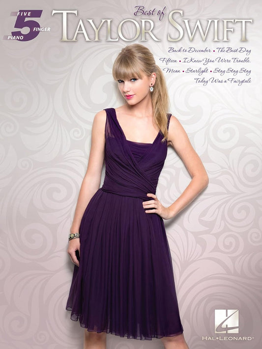Best of Taylor Swift Songbook Five Finger Piano