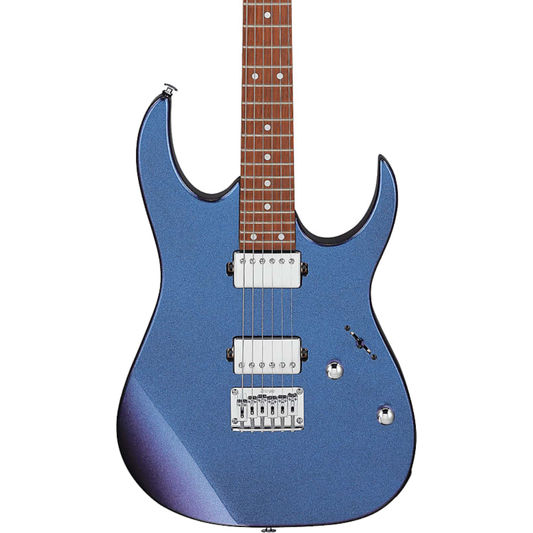 Ibanez GRG121SP Electric Guitar in Blue Metal Chameleon