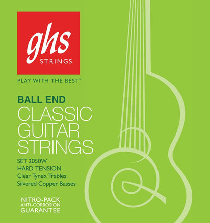 GHS 2050W Ball End Regular Classical Guitar Strings 28 - 43 Gauge