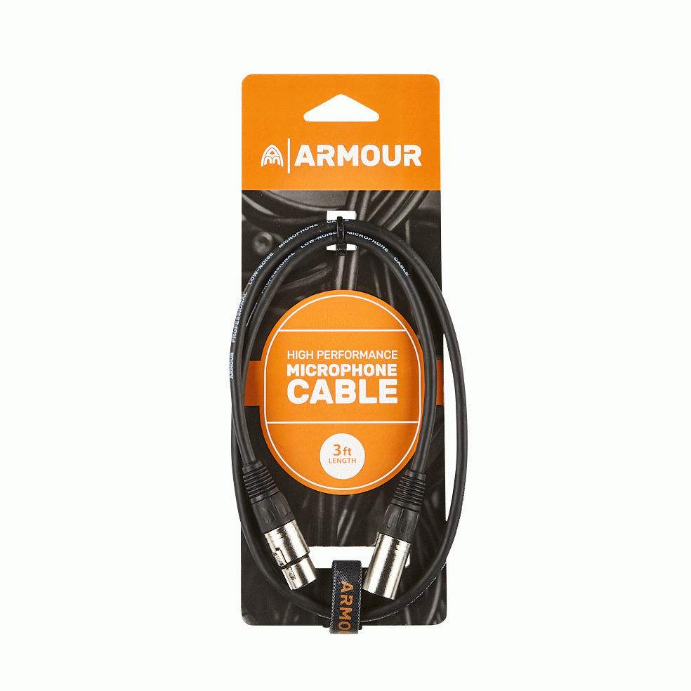 Armour CCP3 3FT High Performance Microphone Cable