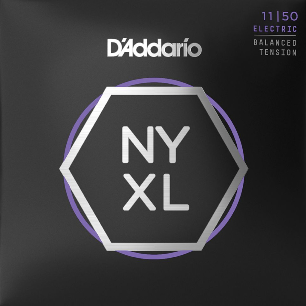 D'Addario NYXL Balanced Tension Medium Electric Guitar Strings 11-50 Gauge