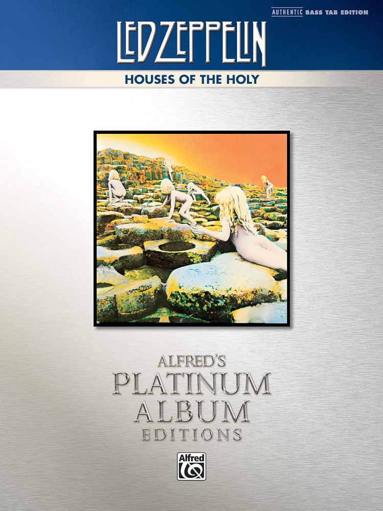 Led Zeppelin Houses of the Holy Platinum Bass Tab Alfred's Platinum Album