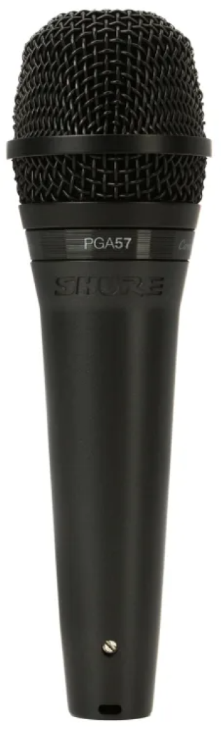 Shure PGA57 Dynamic Microphone with XLR-XLR Cable