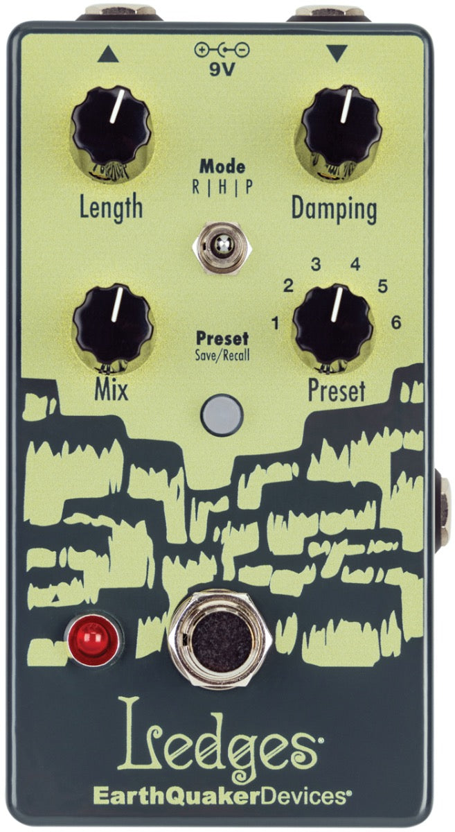 EarthQuaker Devices Ledges Tri-Dimensional Reverb Pedal
