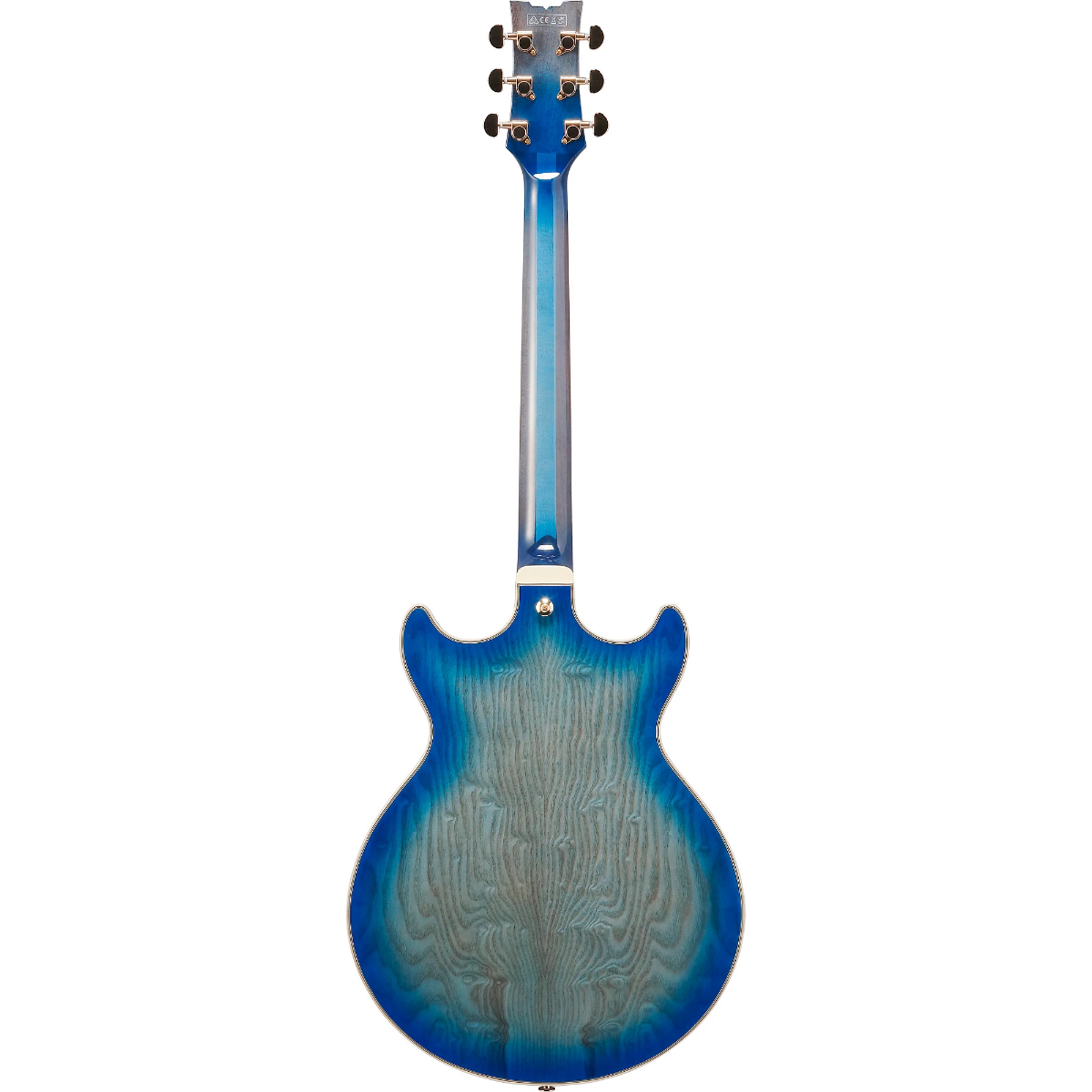 Ibanez AM93QA Electric Guitar in Jet Blue Burst