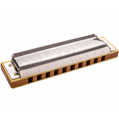 Hohner Marine Band Classic 1896 10 Hole Harmonica Db