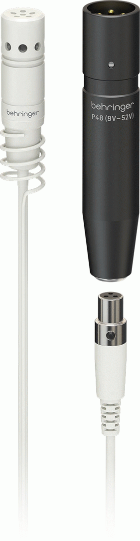 Behringer HM50 Condenser Hanging Microphone in White