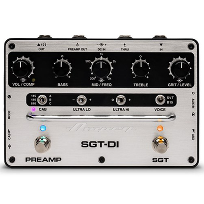 Ampeg SGT DI Bass Preamp Pedal