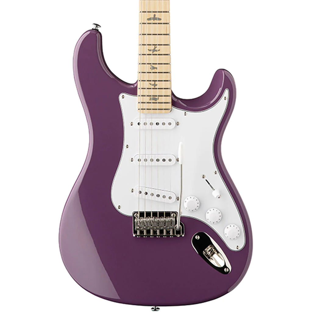 PRS SE Silver Sky Maple in Summit Purple