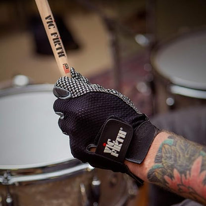 Vic Firth Enhanced Grip Ventilated Palm Drumming Glove Medium