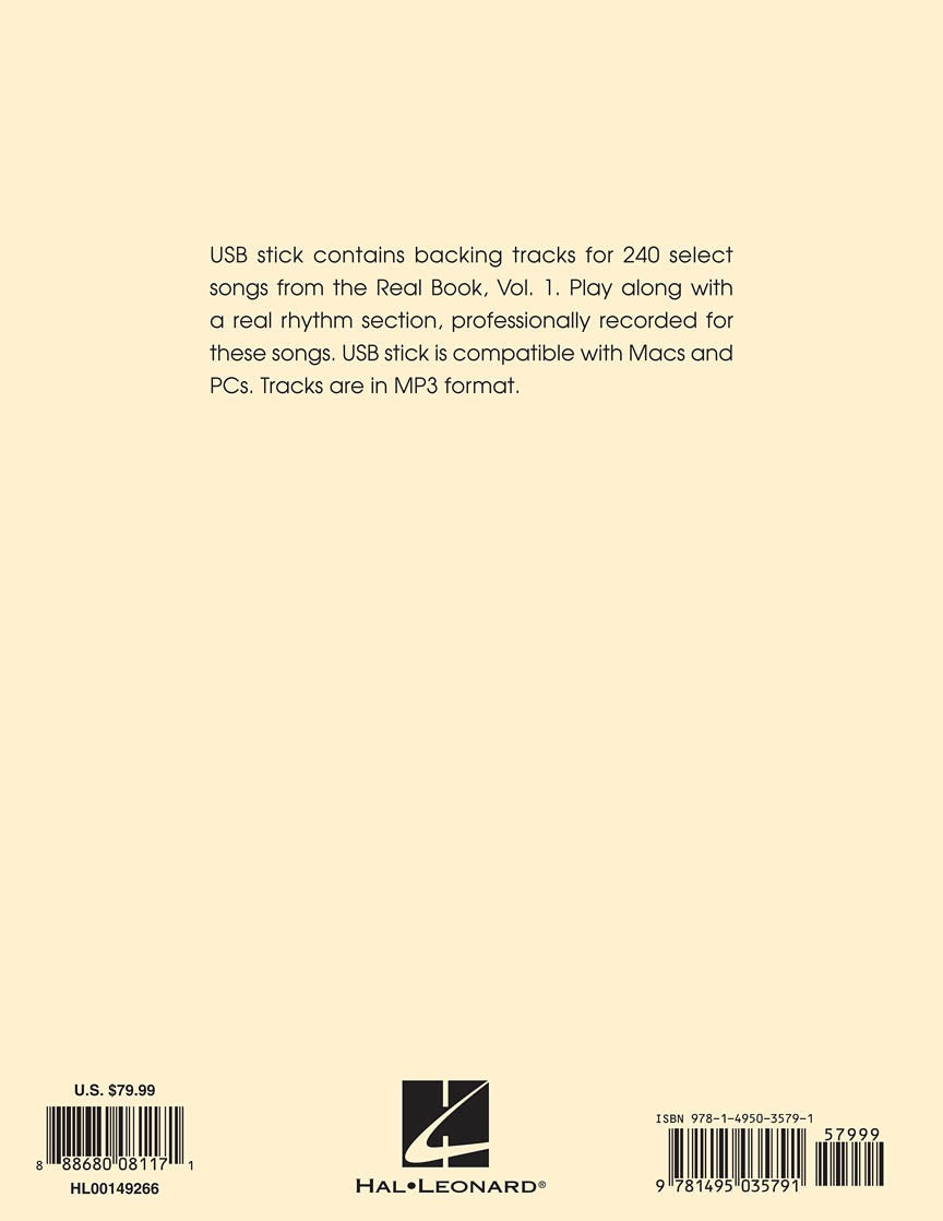 The Real Book Volume 1 Bb Edition USB Pack