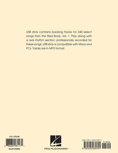 The Real Book Volume 1 Bb Edition USB Pack