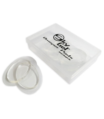 SkyGel Drum Damper Pads 8 pack in Crystal Clear