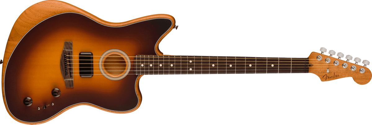Fender Acoustasonic Player Jazzmaster in 2 Color Sunburst