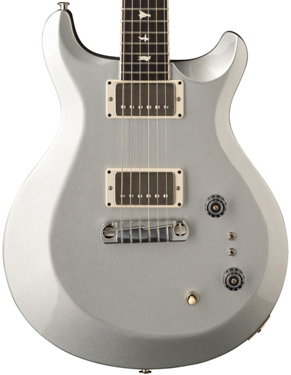 PRS S2 Mira 594 Electric Guitar in Platinum Metallic