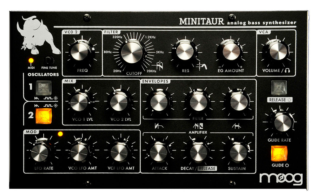 Moog Minitaur Analog Bass Synthesizer | EX-DEMO