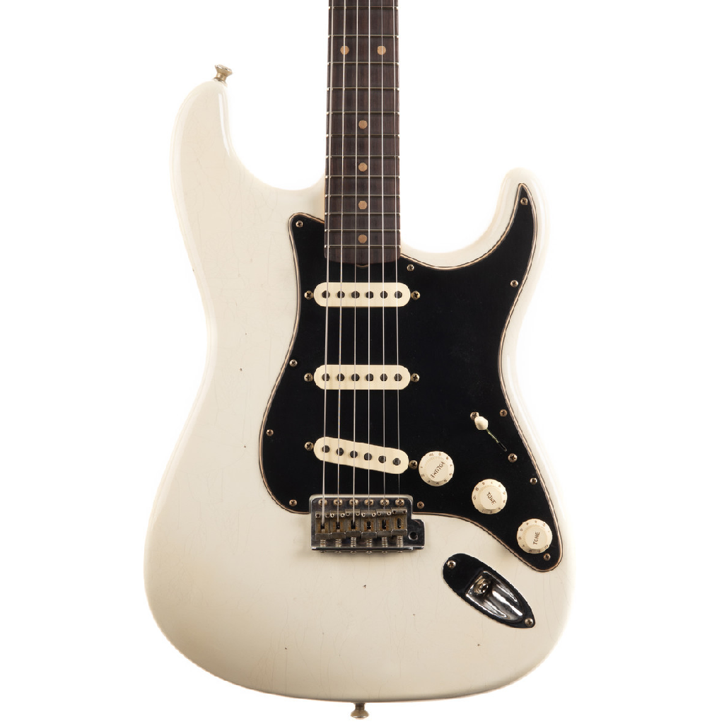 Fender Custom Shop Postmodern Strat Journeyman Relic in Aged Olympic White
