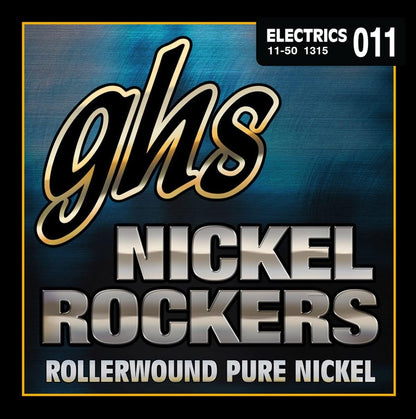 GHS 1315 Nickel Rockers Electric Guitar Strings 11-50 Gauge