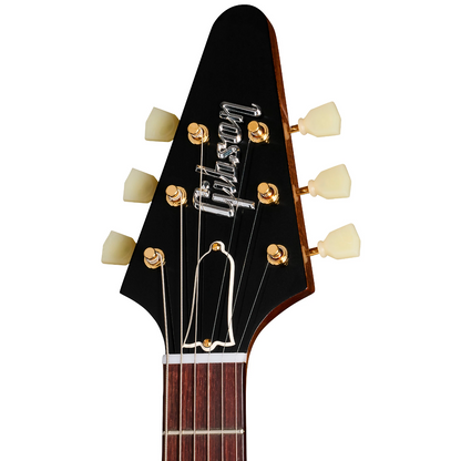 Gibson Custom 1958 Mahogany Flying V Reissue Electric Guitar in Antique Natural