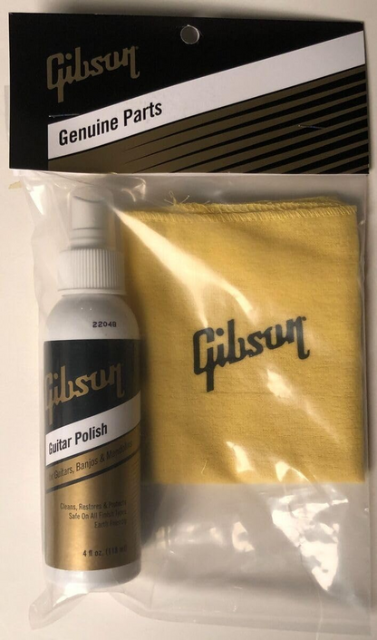 Gibson Guitar Polish & Cloth Combo