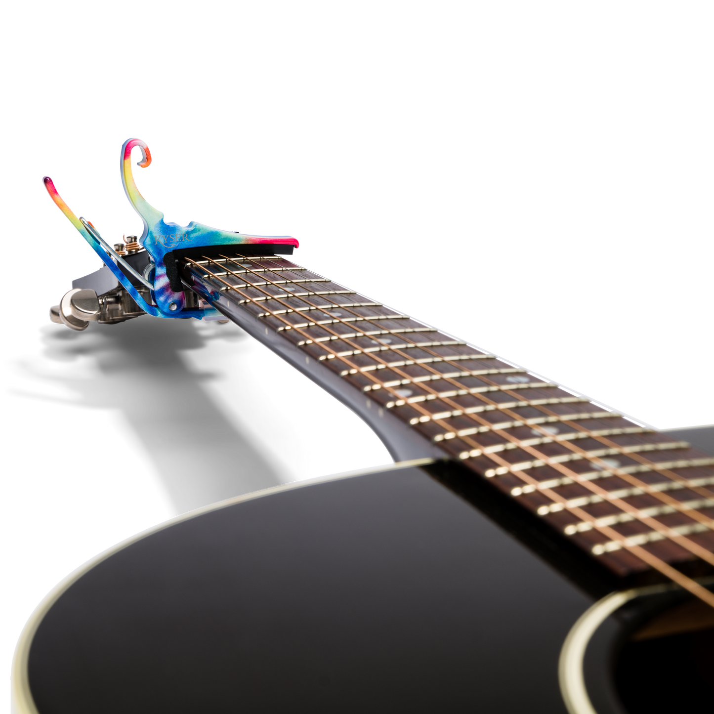 Kyser Quick Change Acoustic Guitar Capo in Tie Die