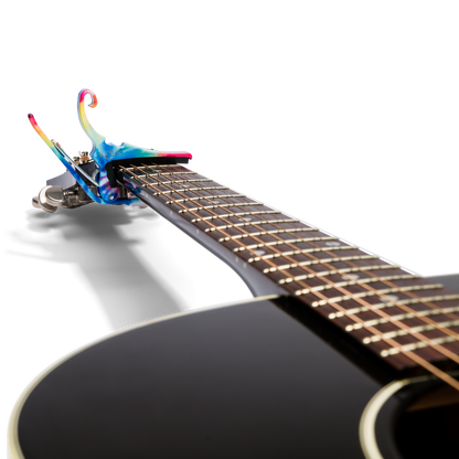 Kyser Quick Change Acoustic Guitar Capo in Tie Die