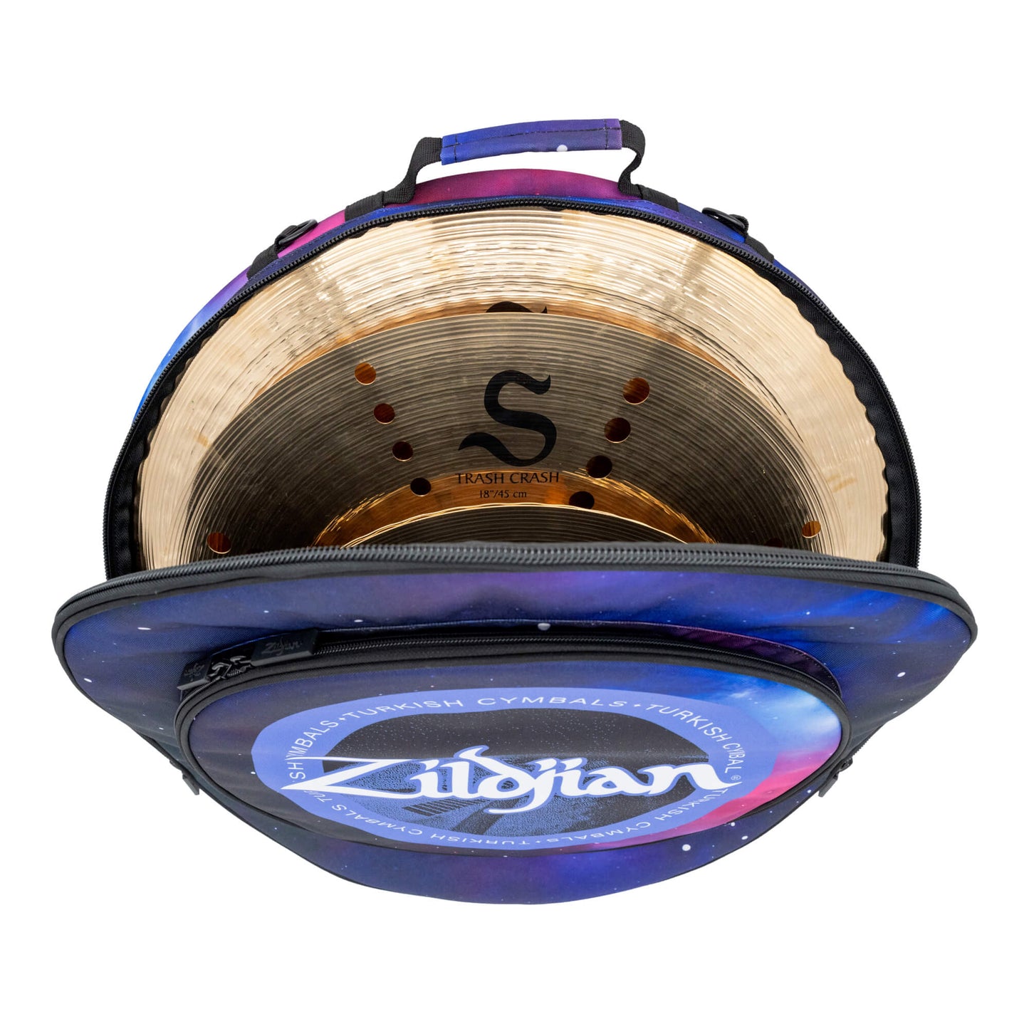 Zildjian 20" Student Cymbal Backpack in Purple Galaxy
