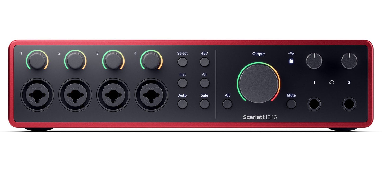 Focusrite Scarlett 18i16 4th Gen USB Audio Interface