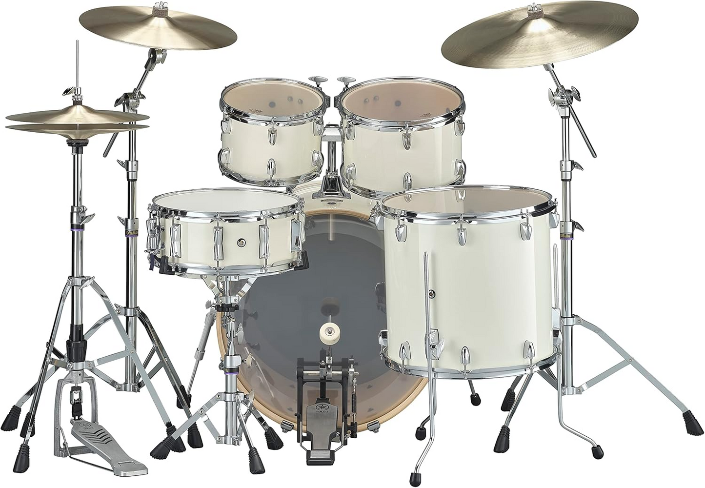 Yamaha Stage Custom Birch Fusion 5-Piece Drum Kit in Classic White