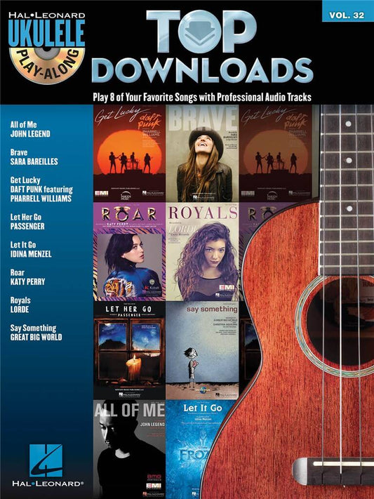 Top Downloads Ukulele Play Along Volume 32 Bk/Cd