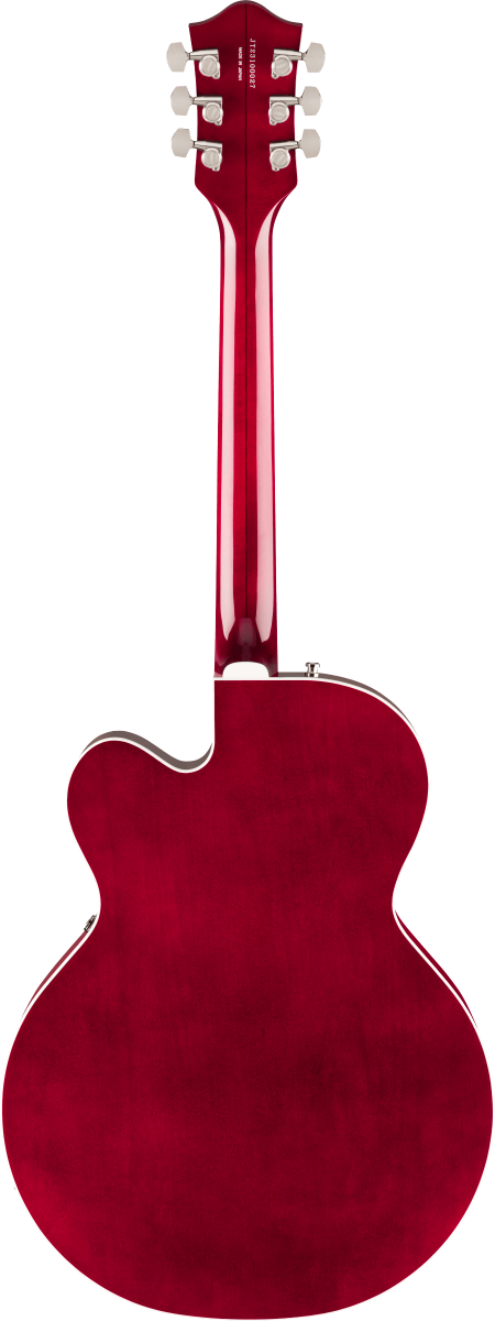 Gretsch Tennessean Hollow Body with String-Thru Bigsby and Nickel Hardware Electric Guitar in Deep Cherry Stain