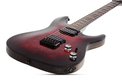 Schecter Omen Elite 6 in Black Cherry Burst