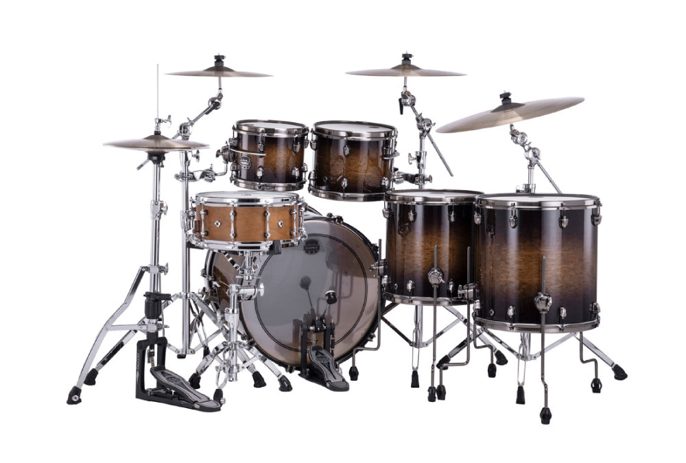 Mapex Saturn Evolution Maple Walnut 5 Piece Shell Pack in Exotic Night Forest Burst