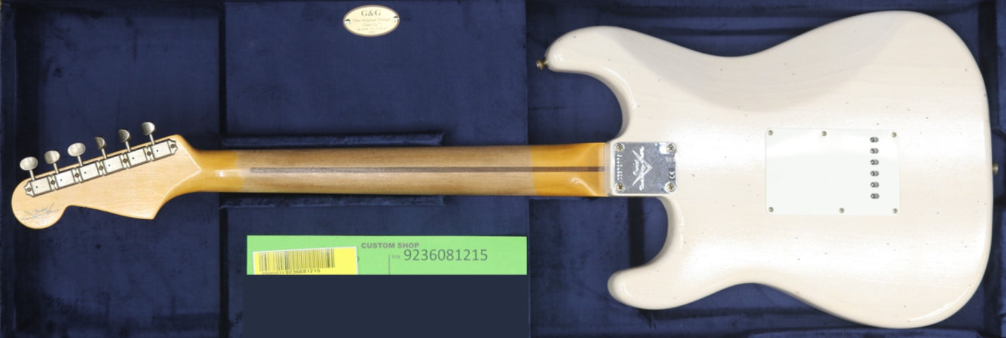 Fender Custom Shop 1956 Stratocaster Journeyman Relic in Aged White Blonde