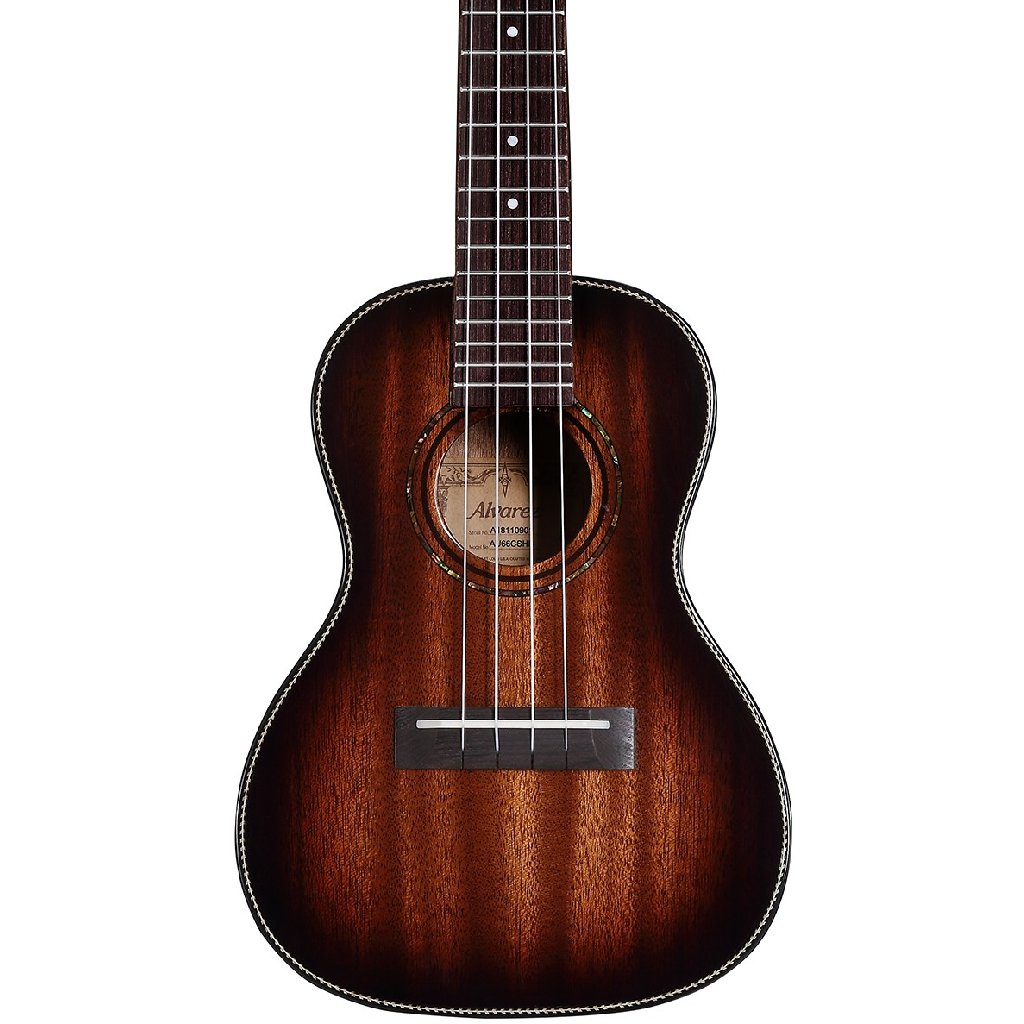 Alvarez Artist AU66CSHB CONCERT UKE in Shadowburst