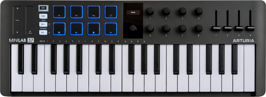 Arturia MiniLab 37 Note Controller Keyboard in Black