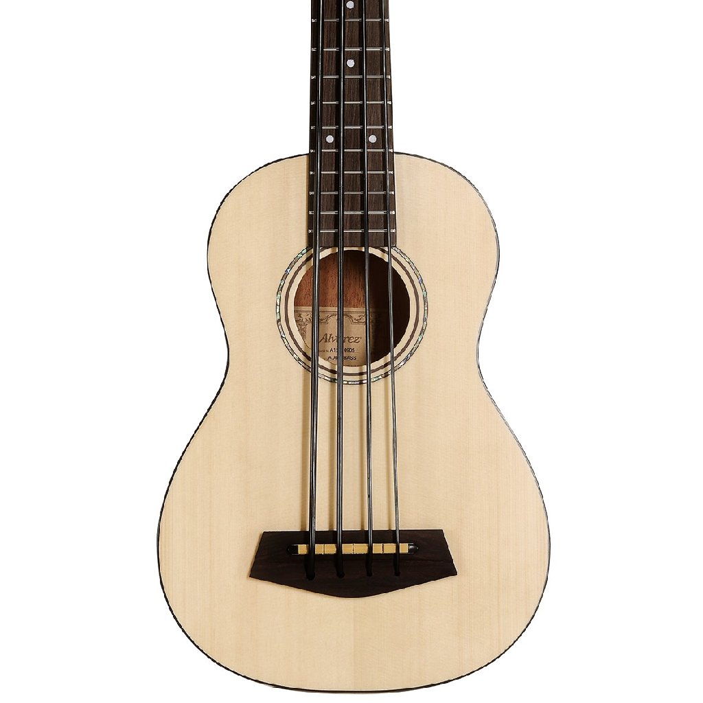 Alvarez Artist AU60EBASS Ukulele Bass in Natural