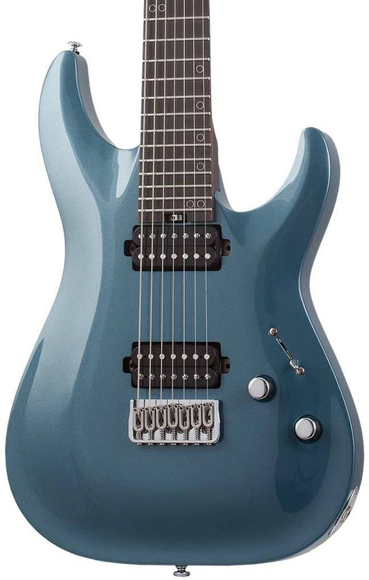 Schecter Aaron Marshall AM-7 Electric Guitar in Cobalt Slate