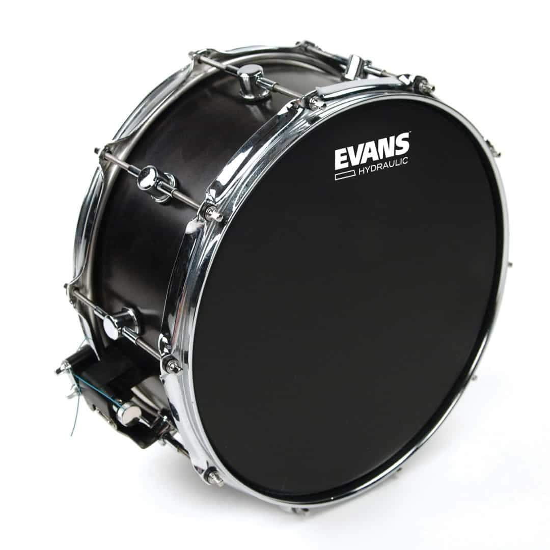 Evans Hydraulic 14" Black Coated Snare Drum Head