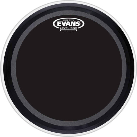 Evans 20" EMAD Onyx Drumheads