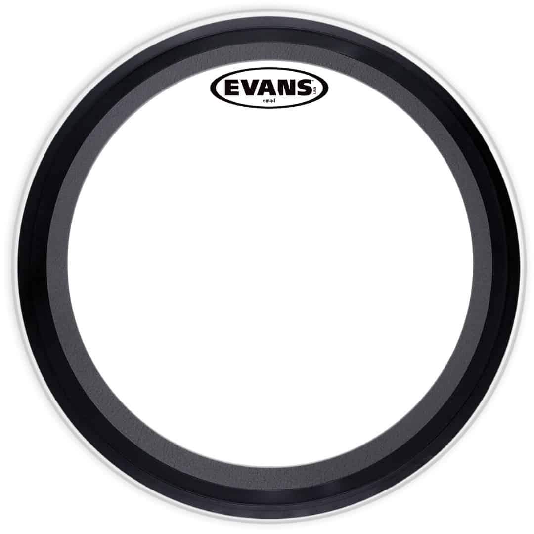 Evans 20" EMAD Clear Bass Drumheads