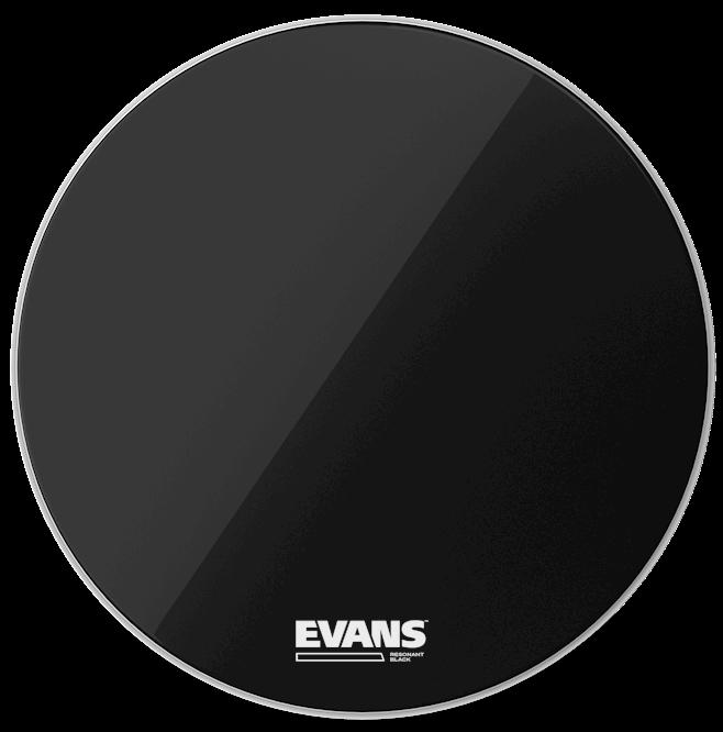 Evans Resonant Black 20" Bass Drum Head