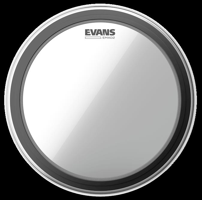 Evans EMAD 2 Ply 22" Clear Bass Drum Head
