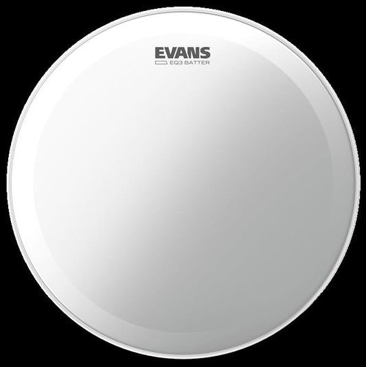 Evans 22" EQ3 Frosted Drumheads