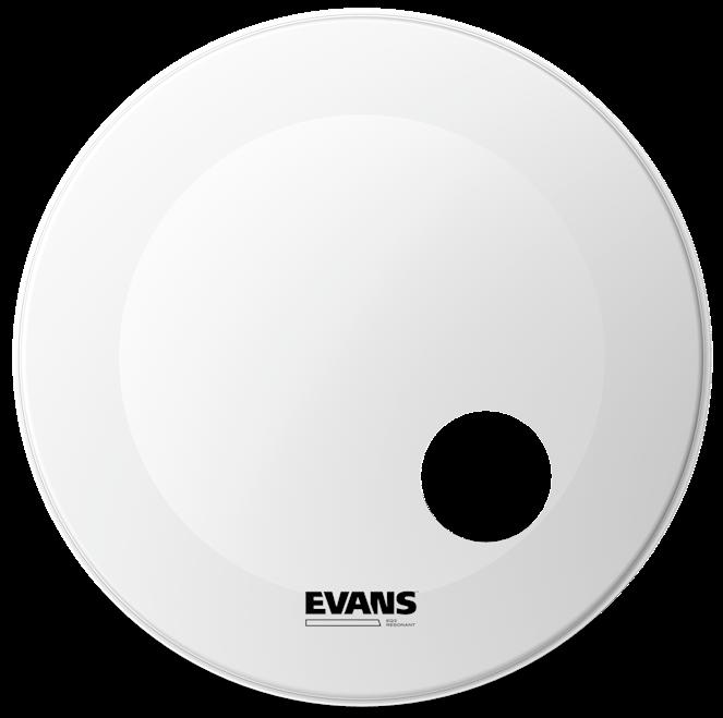 Evans EQ3 Resonant Coated White 22" Bass Drum Head