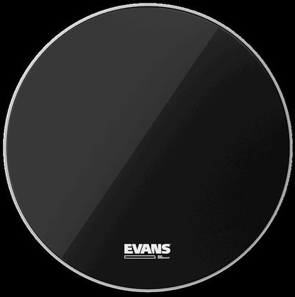 Evans EQ3 Reso Black No Port 24" Bass Drumheads